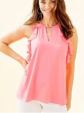 Lilly Pulitzer Coral Padma Tank NWOT